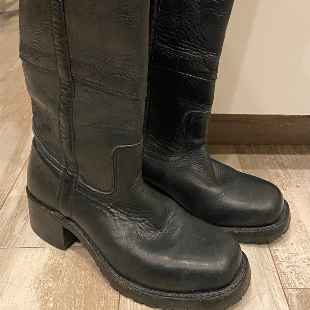 Frye campus riding boots